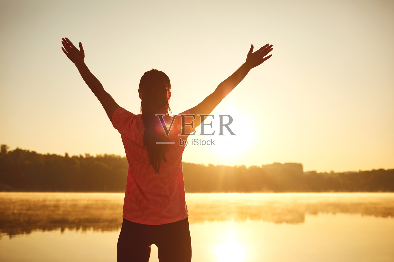 享受健康运动生活理念照片摄影图片