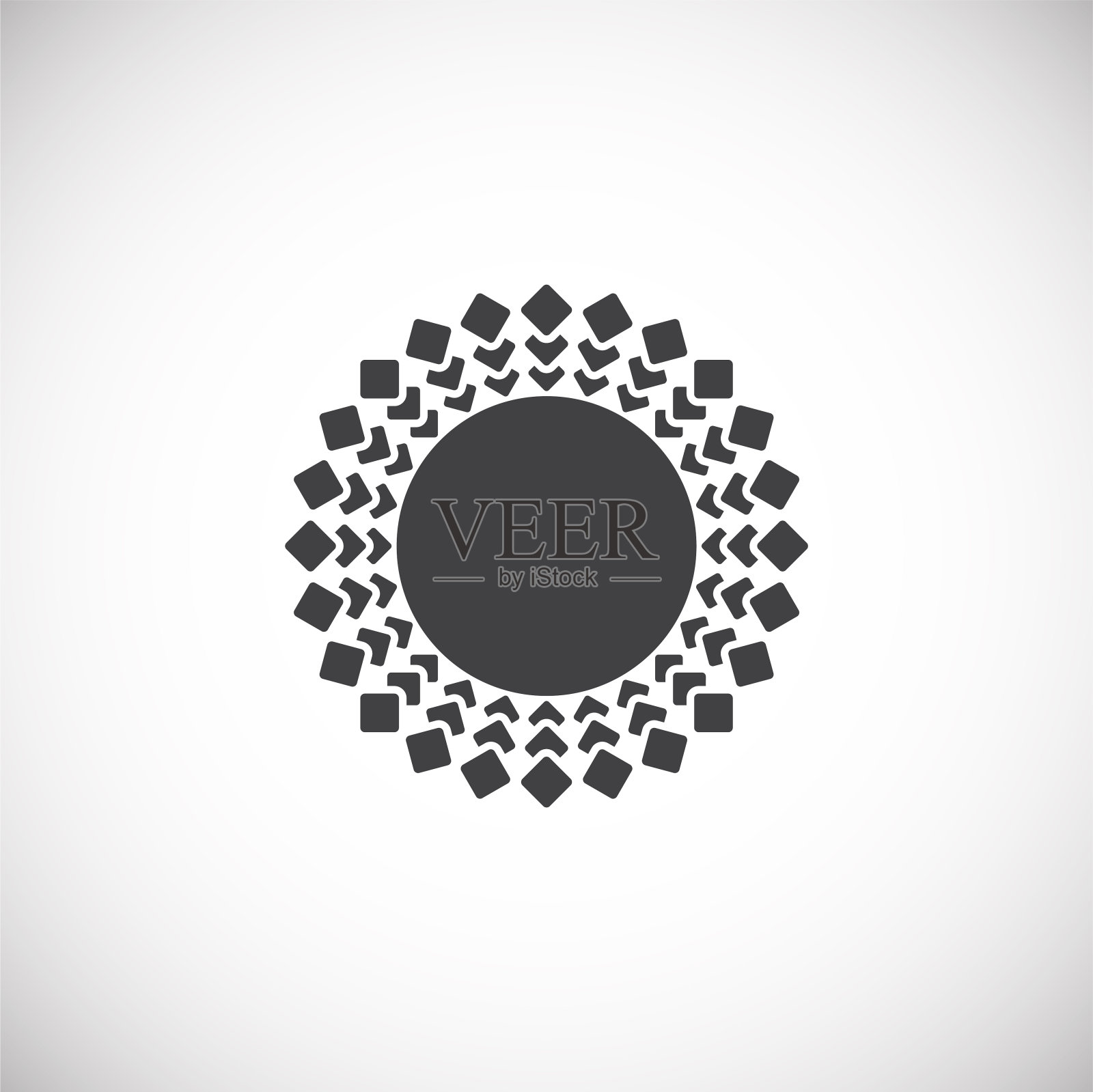 太阳相关图标的背景为图形和网页设计。创意插图概念符号的web或移动应用程序。插画图片素材