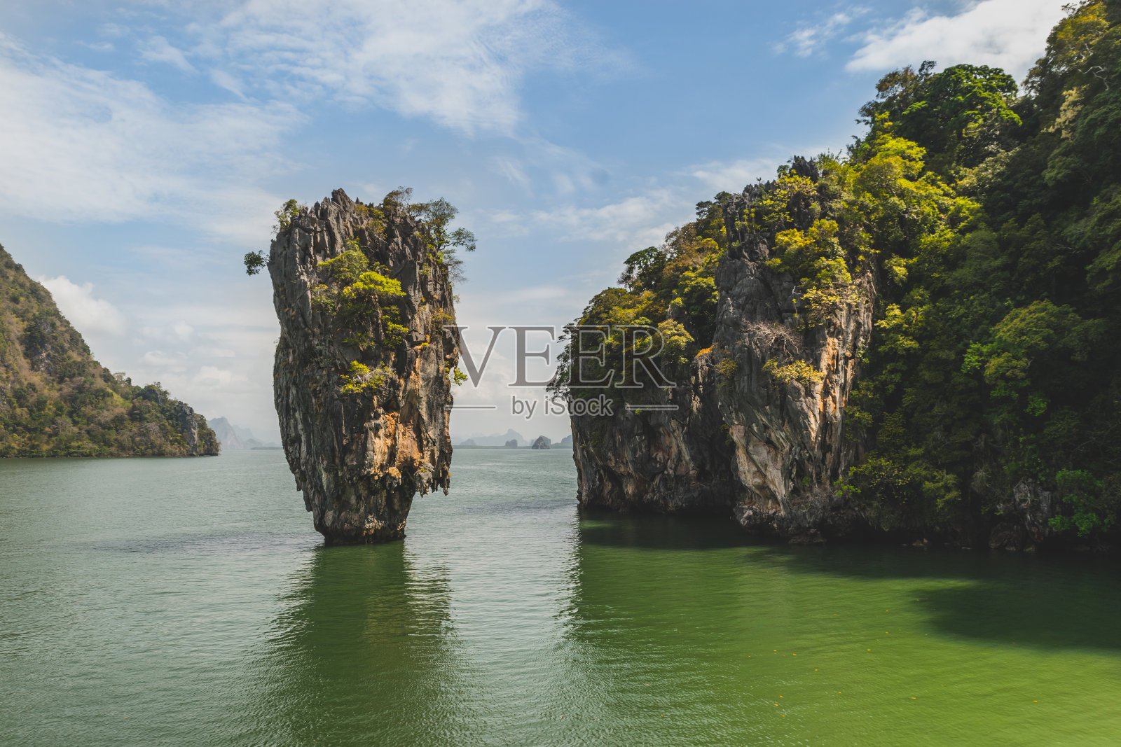 泰国攀雅湾的詹姆斯邦德岛照片摄影图片