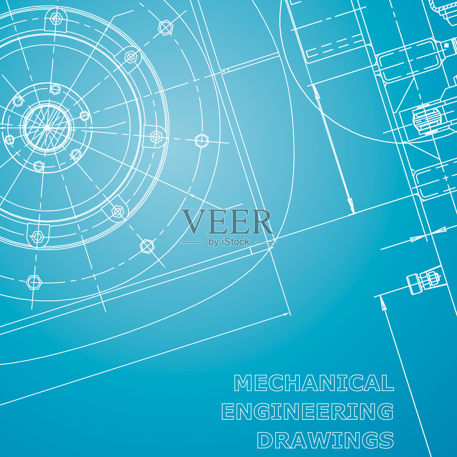 技术插图,背景插画图片素材