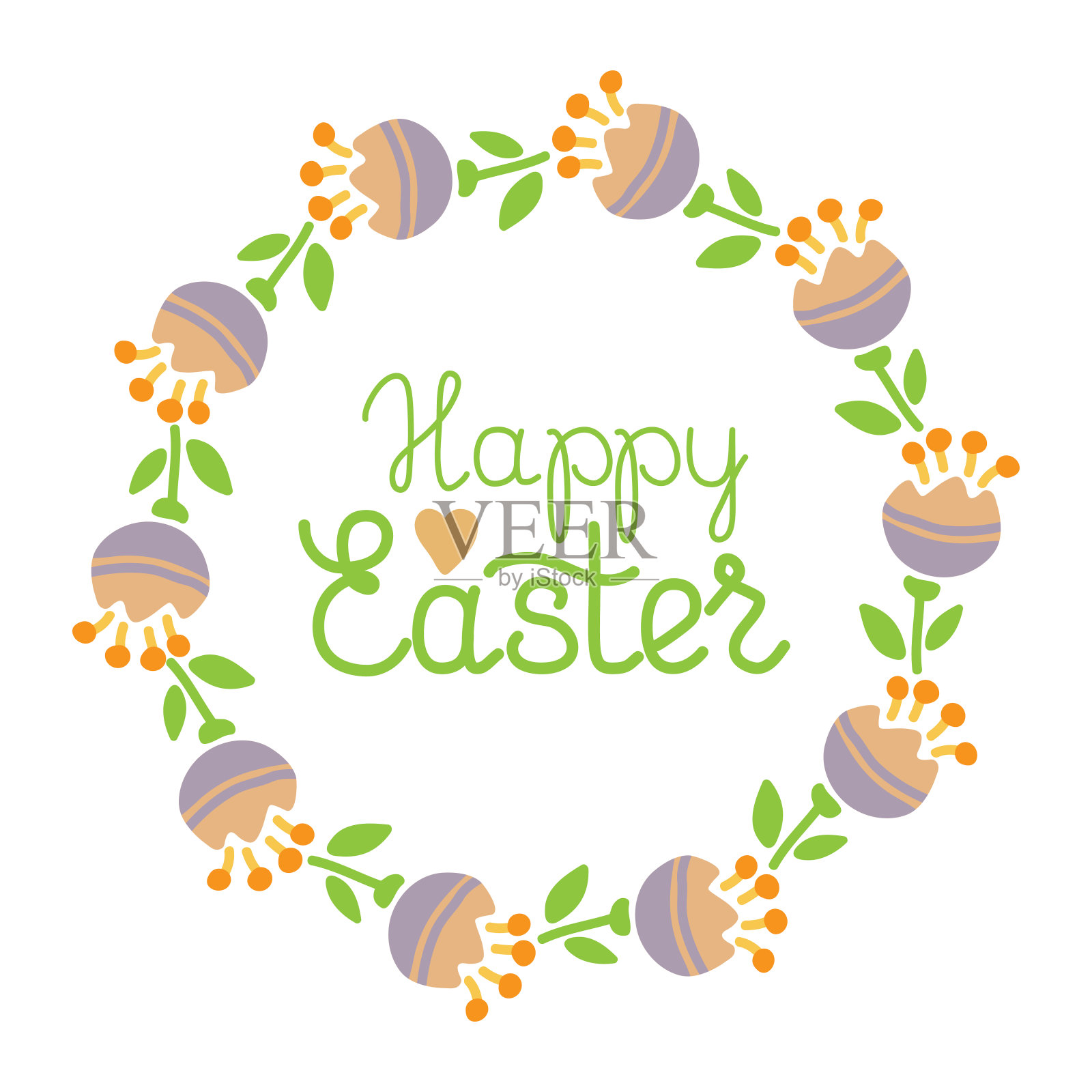 复活节border-20设计模板素材