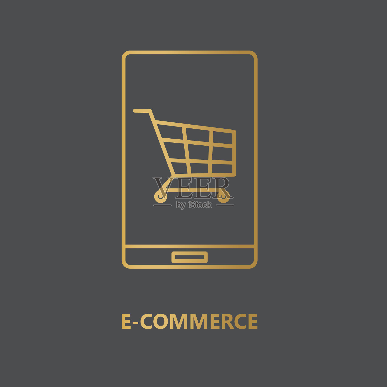 电子商务概念插画图片素材