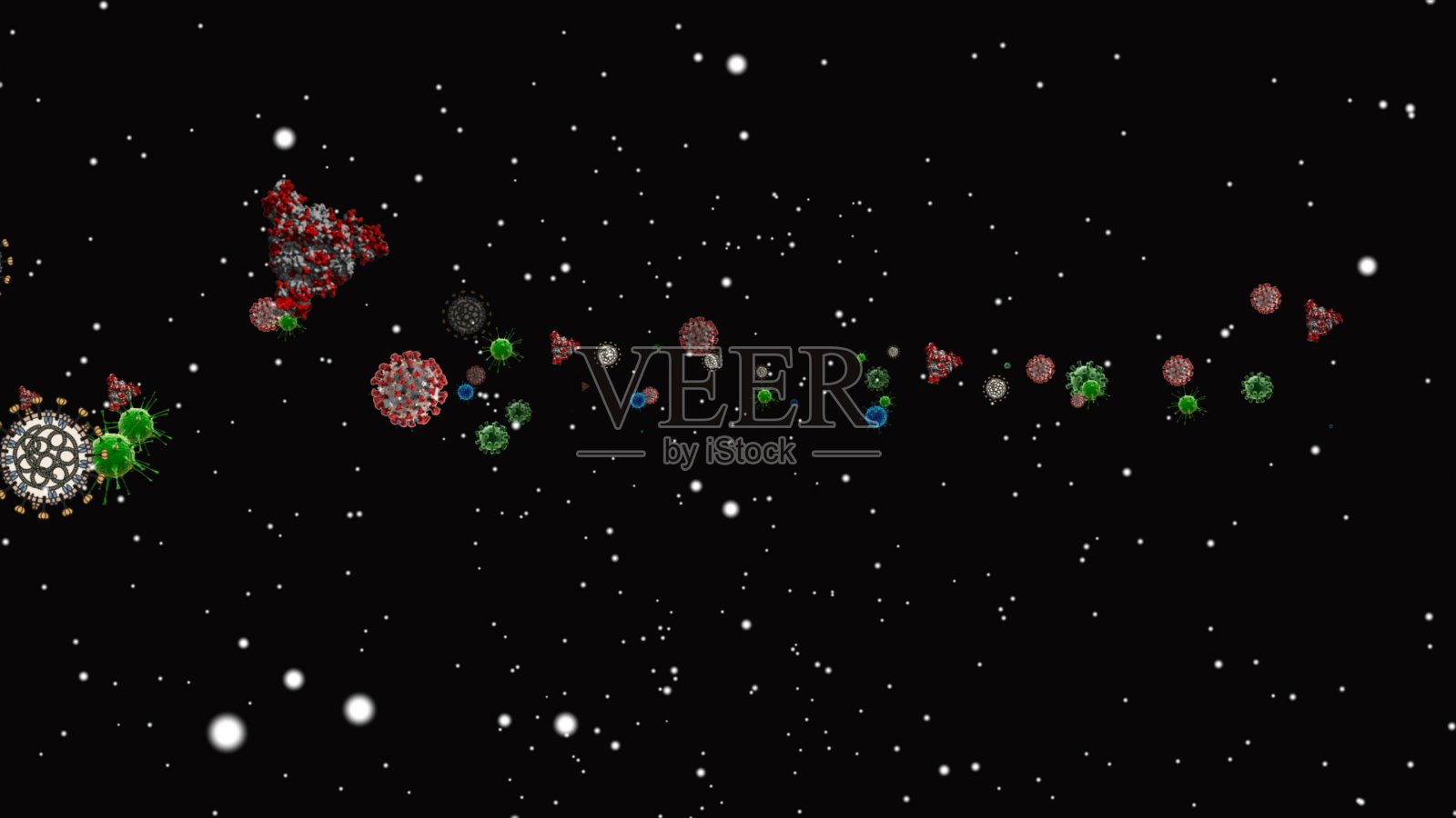 Covid-19感染病毒照片摄影图片