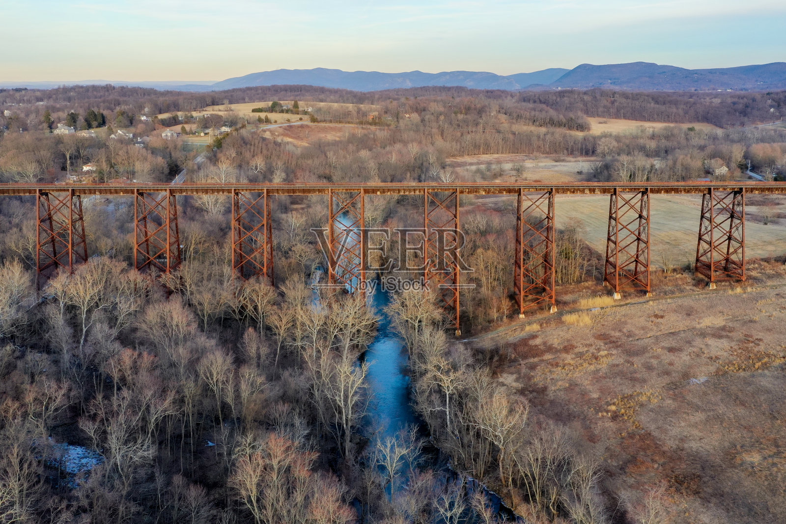 Moodna高架桥栈桥照片摄影图片