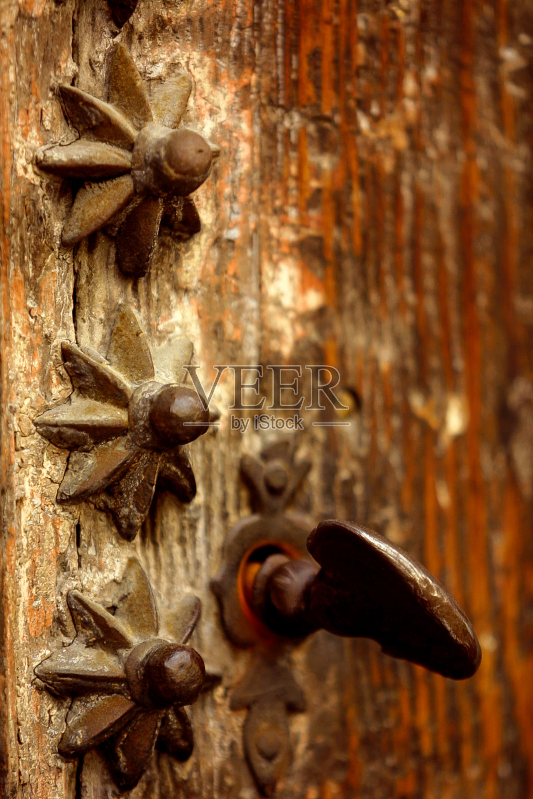 门和锁。照片摄影图片