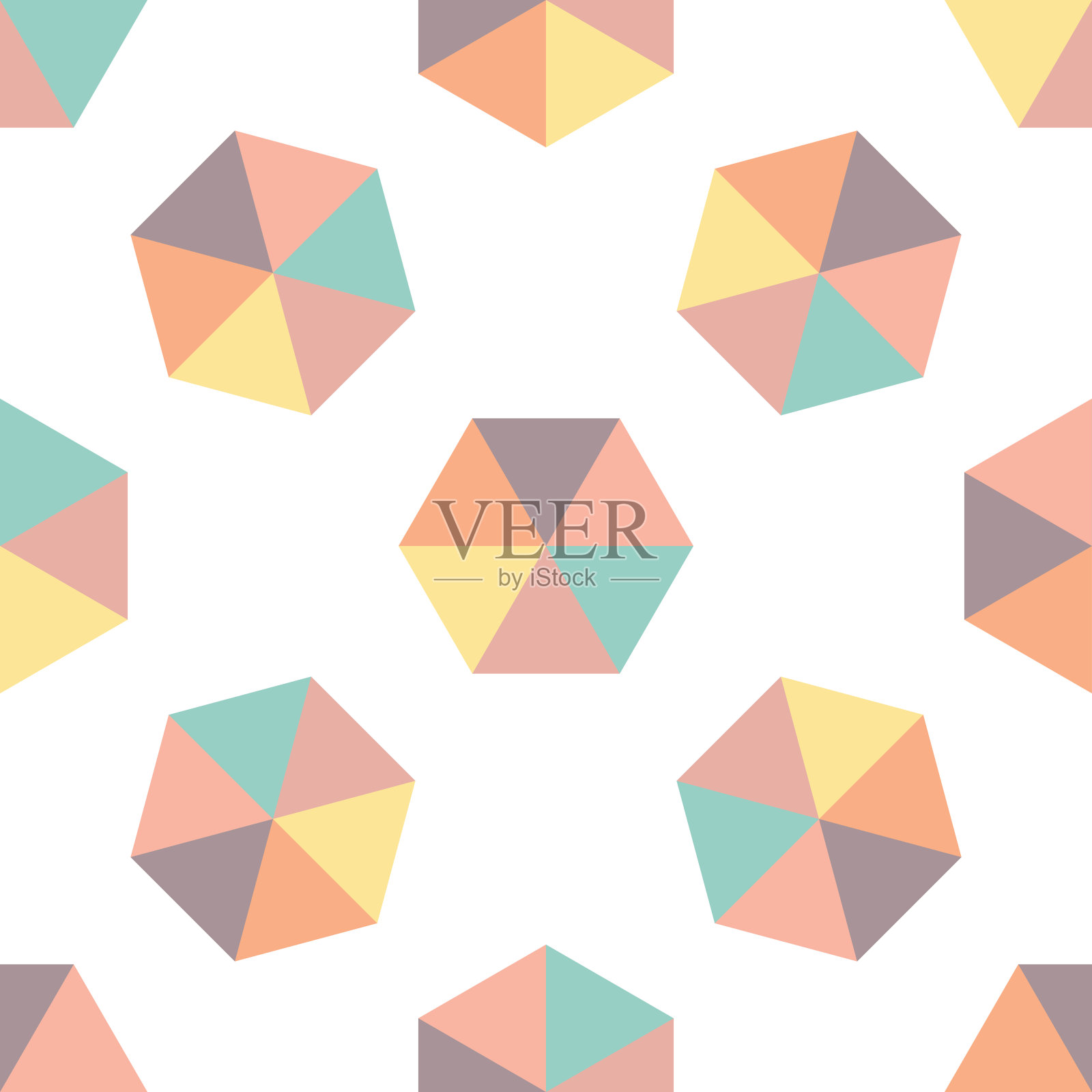 彩色立方体的无缝模式。无尽的多色立方背景。多维数据集的模式。抽象无缝背景与立方体装饰。矢量插图。插画图片素材