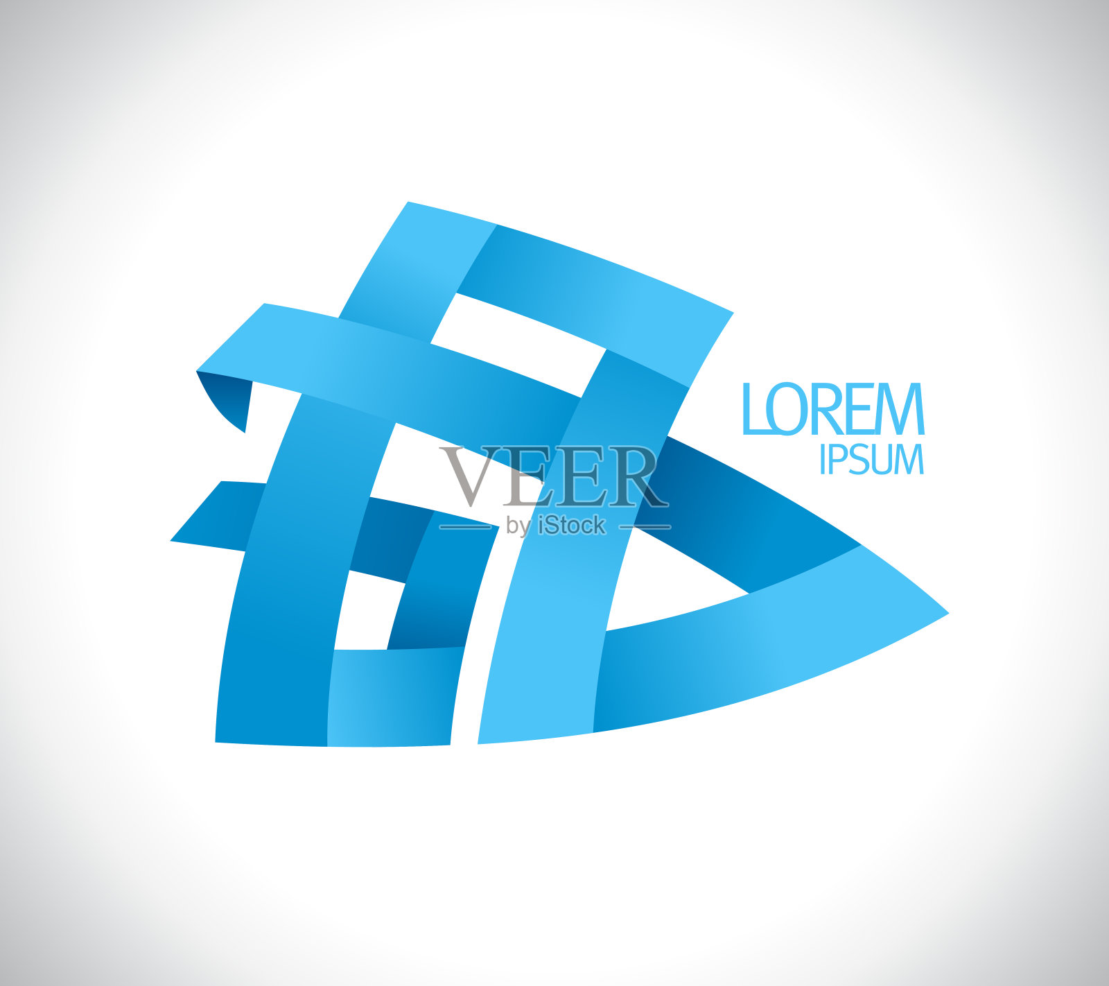 艺术抽象折纸风格插画图片素材