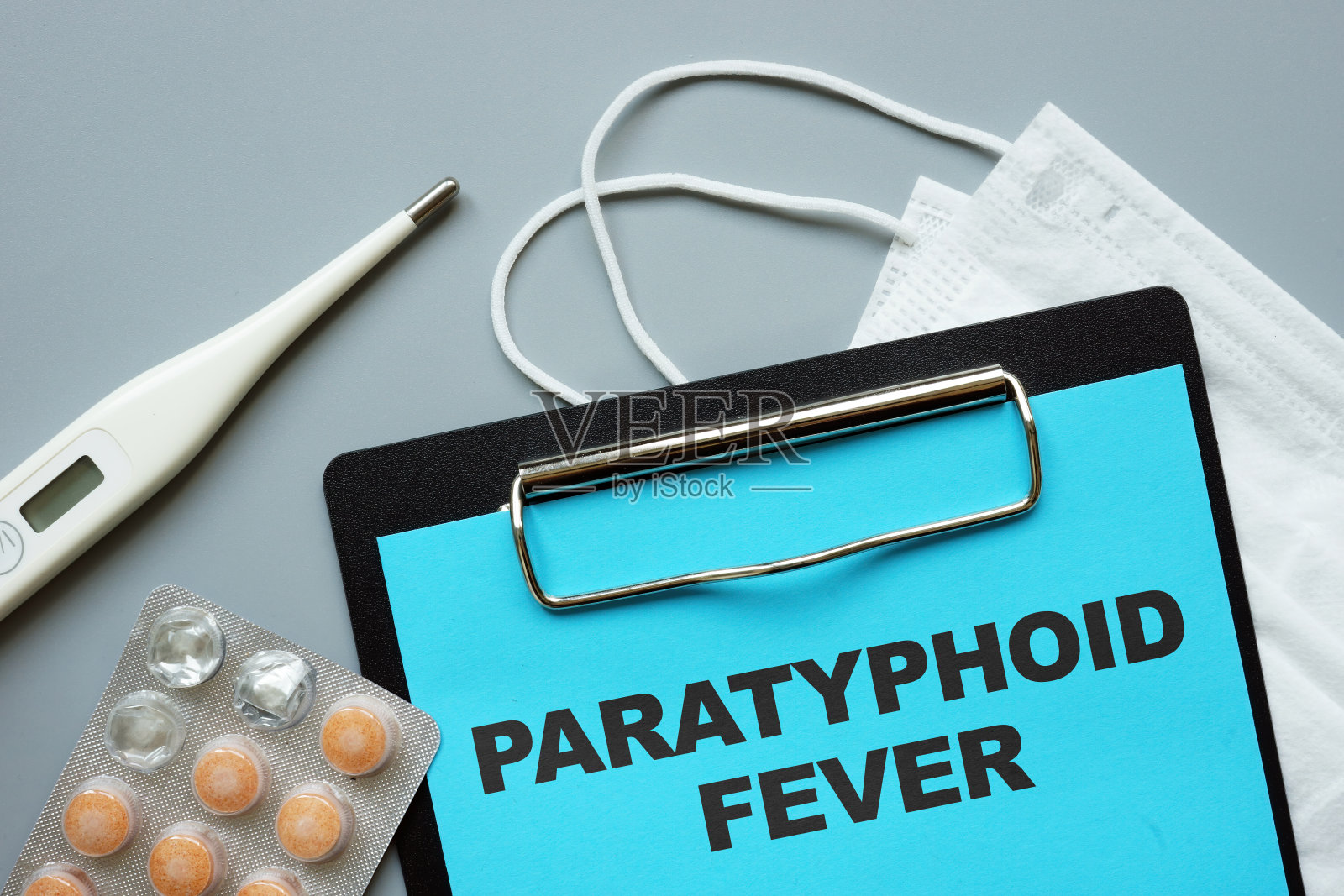 医学图片显示副伤寒文字照片摄影图片