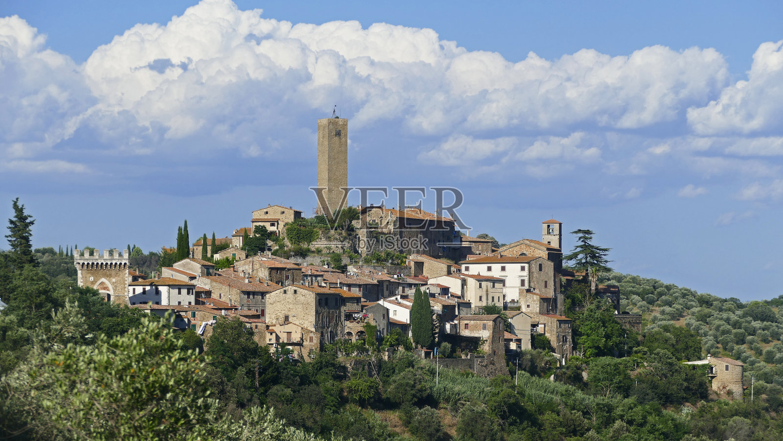 意大利托斯卡纳的佩雷塔的天空之星照片摄影图片