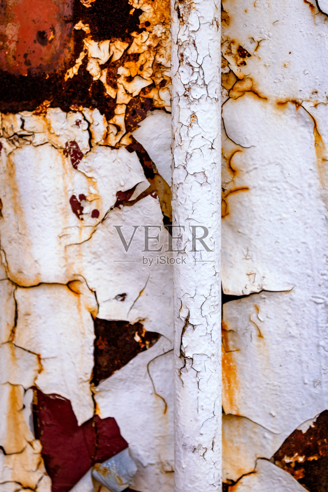 废弃货轮上的锈迹照片摄影图片