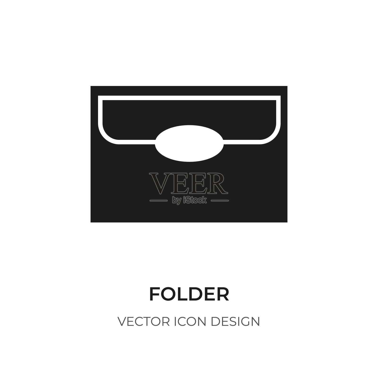 字形文件夹图标目录文件标识符号向量图标素材