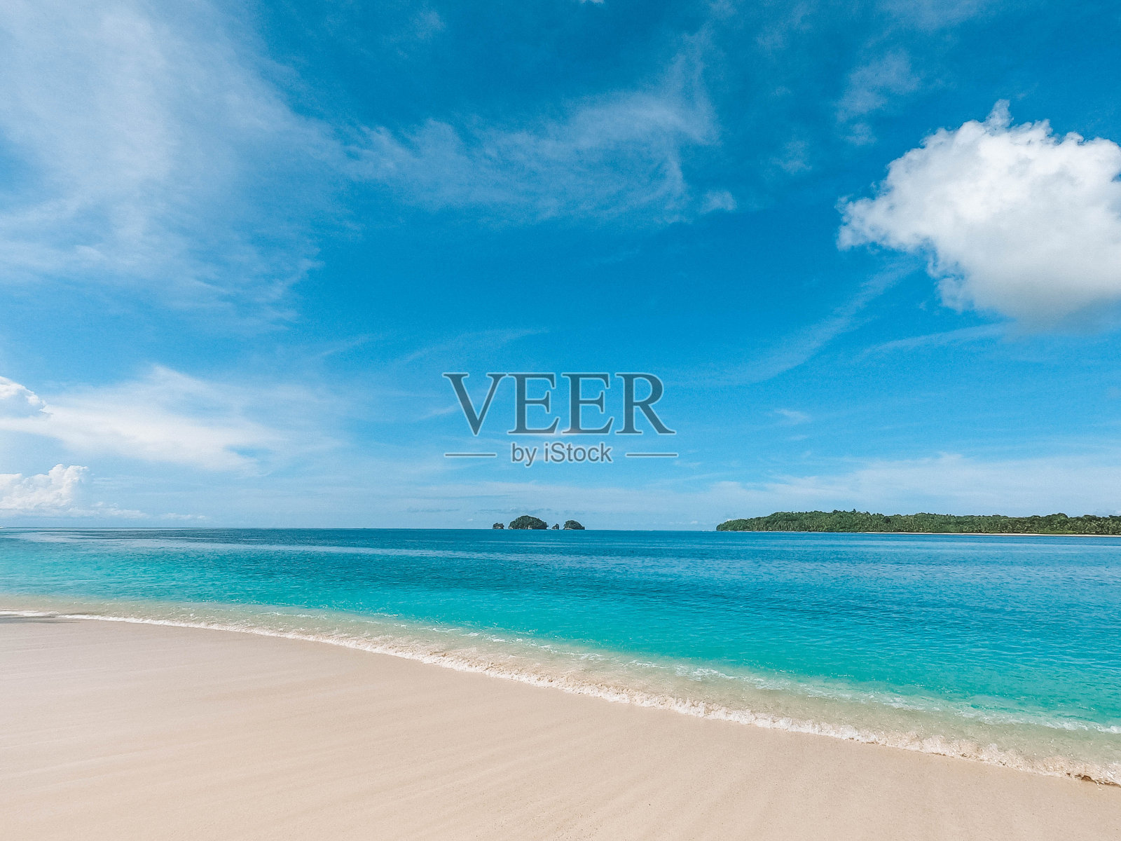 印度尼西亚的热带海滩照片摄影图片