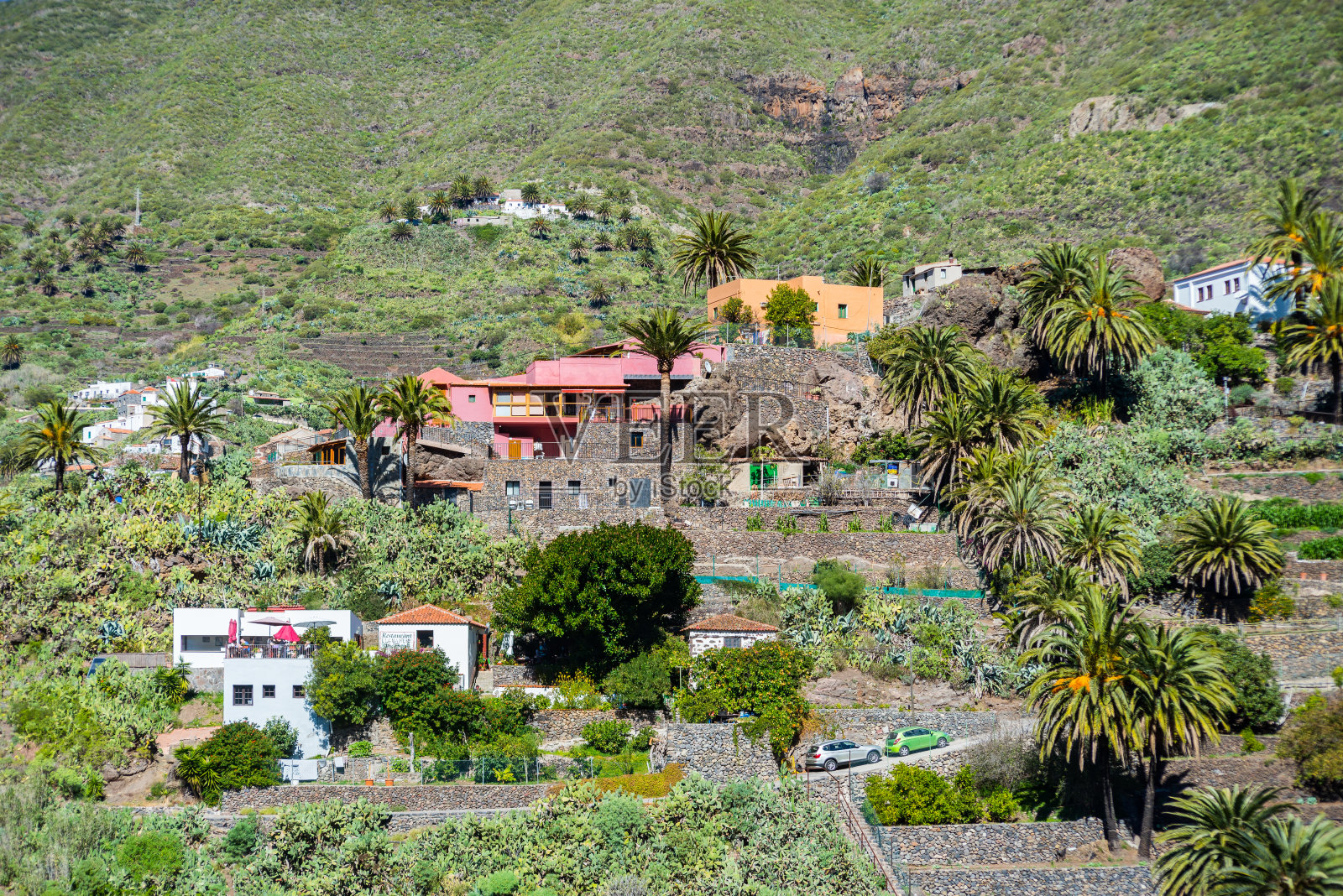 一个山村照片摄影图片
