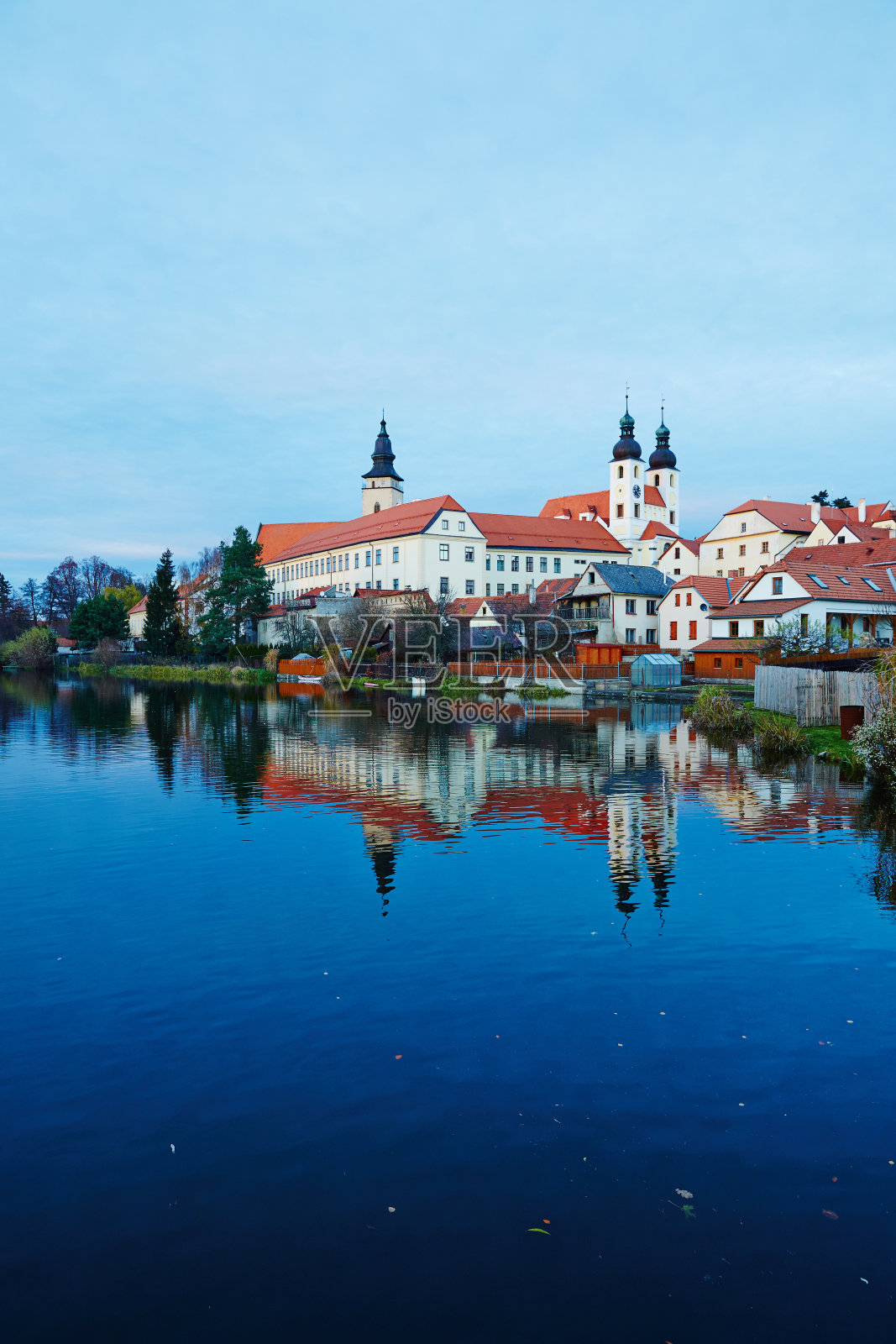 Cesky Krumlov历史中心照片摄影图片