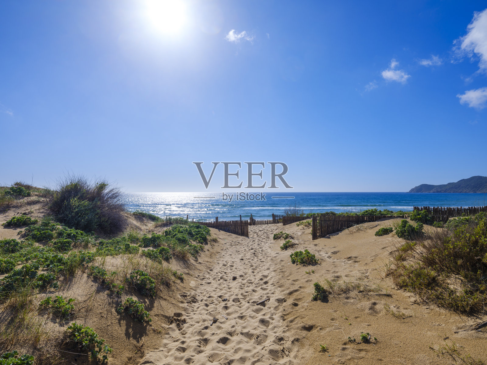 撒丁岛Buggerru的San Nicolò海滩照片摄影图片