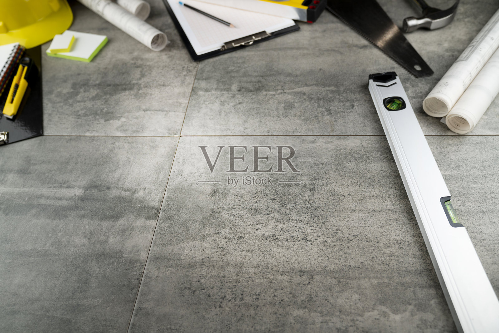 承包商的概念。照片摄影图片