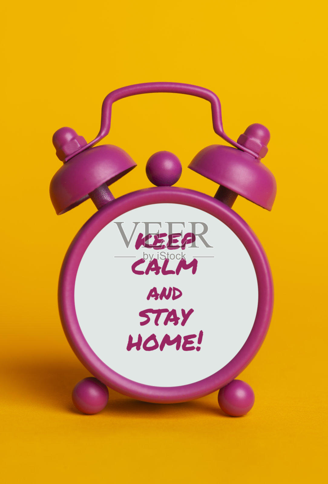 保持冷静，待在家里照片摄影图片