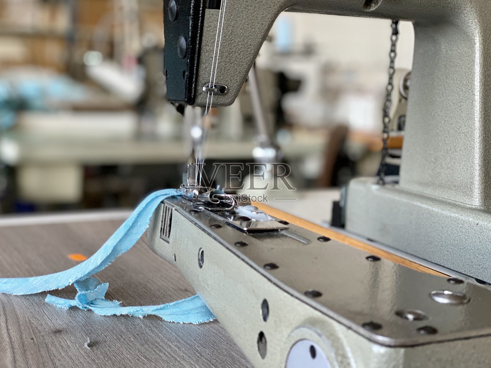 在欧洲的缝纫生产工厂照片摄影图片