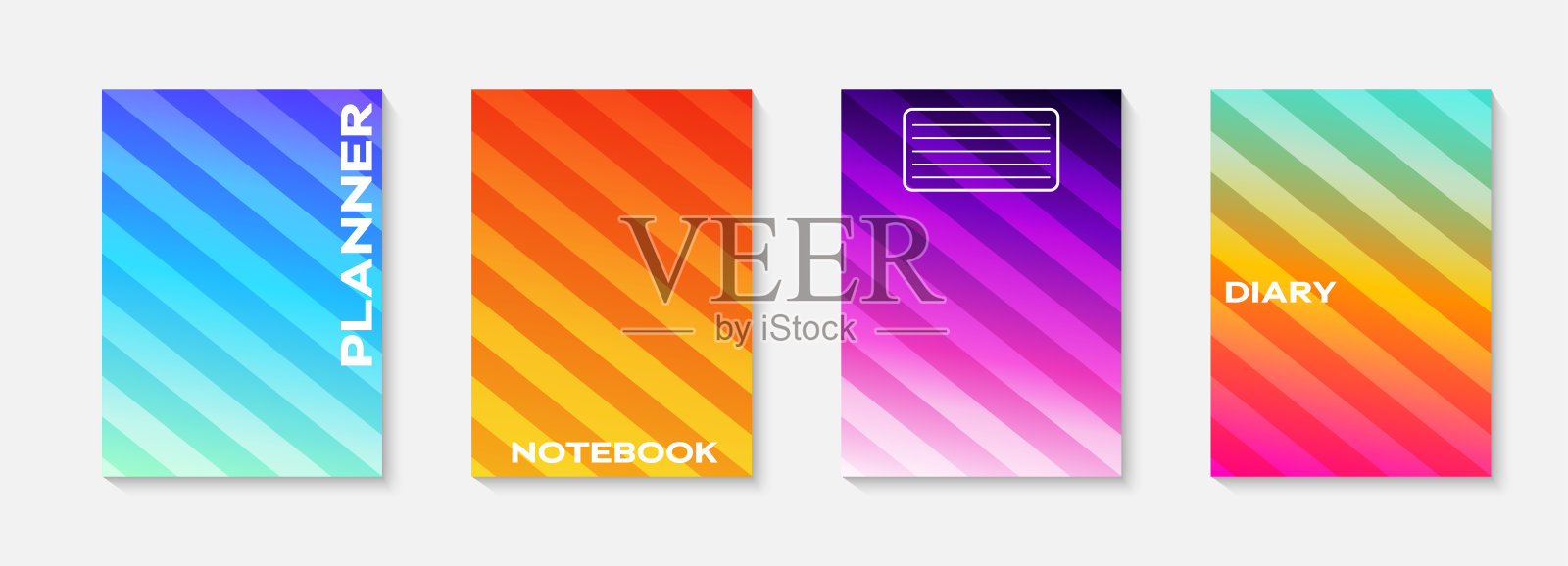 最小矢量抽象封面笔记本设计。计划和日记封面印刷。字帖手册和教科书的抽象设计。笔记本纸。小册子，书籍，杂志模板插画图片素材