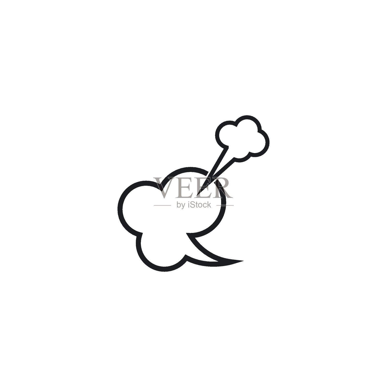 气泡图标插画图片素材