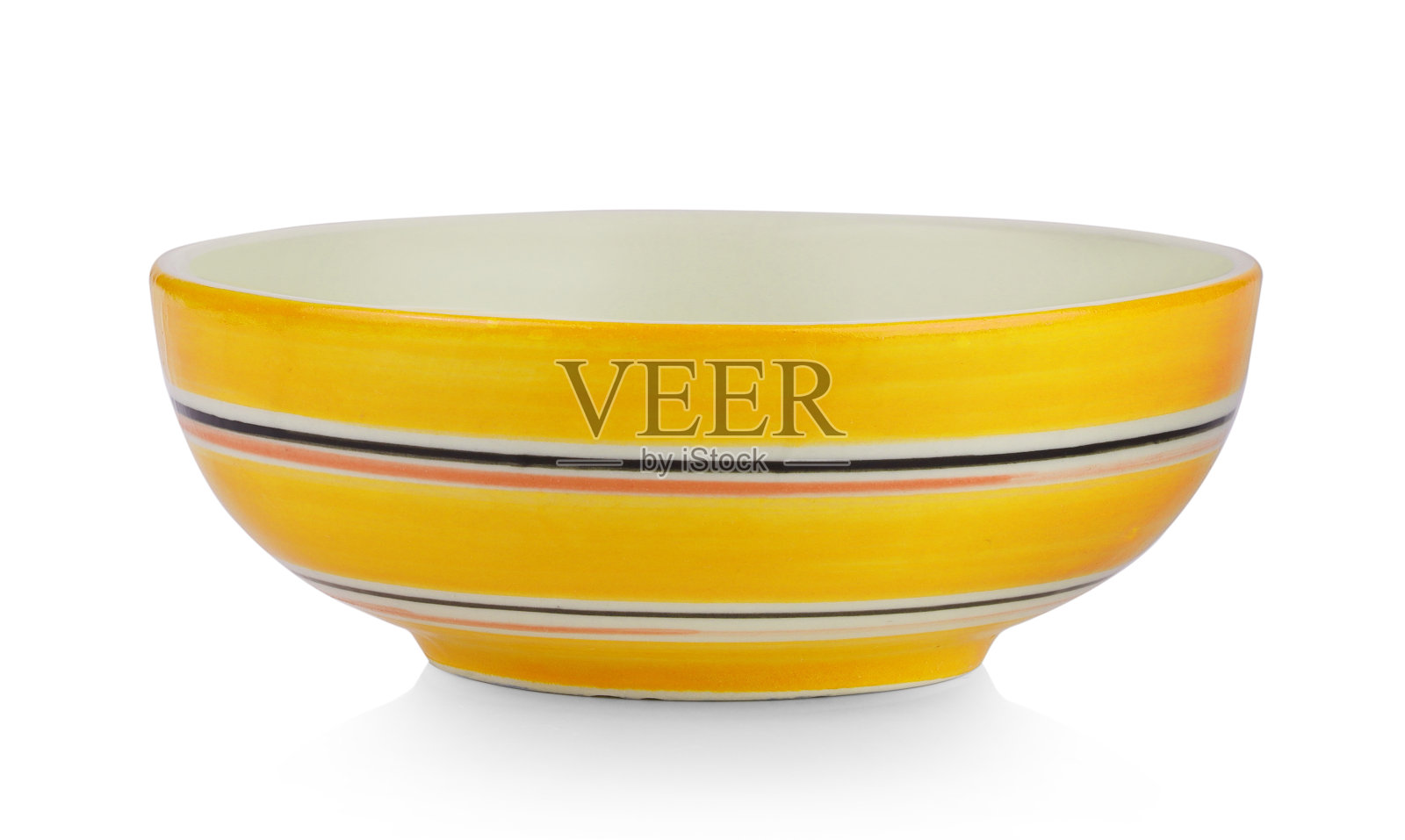 空碗孤立在白色背景照片摄影图片