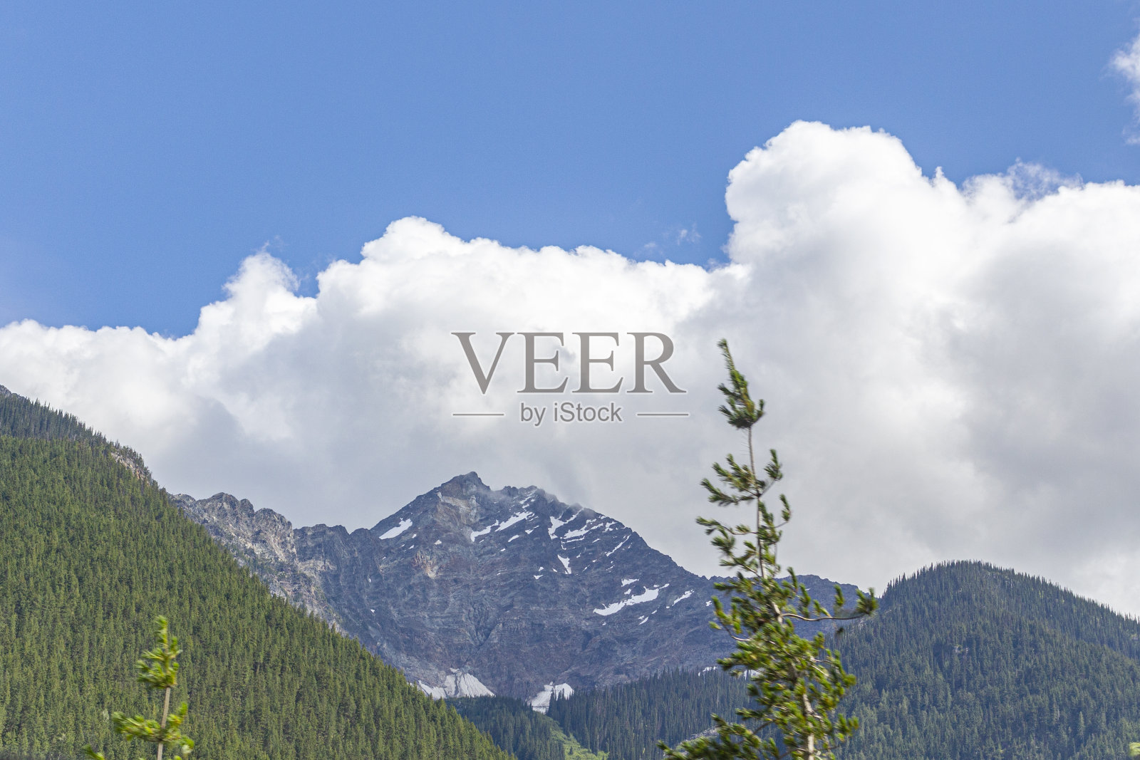 公路旅行，Yoho国家公园，弗雷泽河谷，BC照片摄影图片