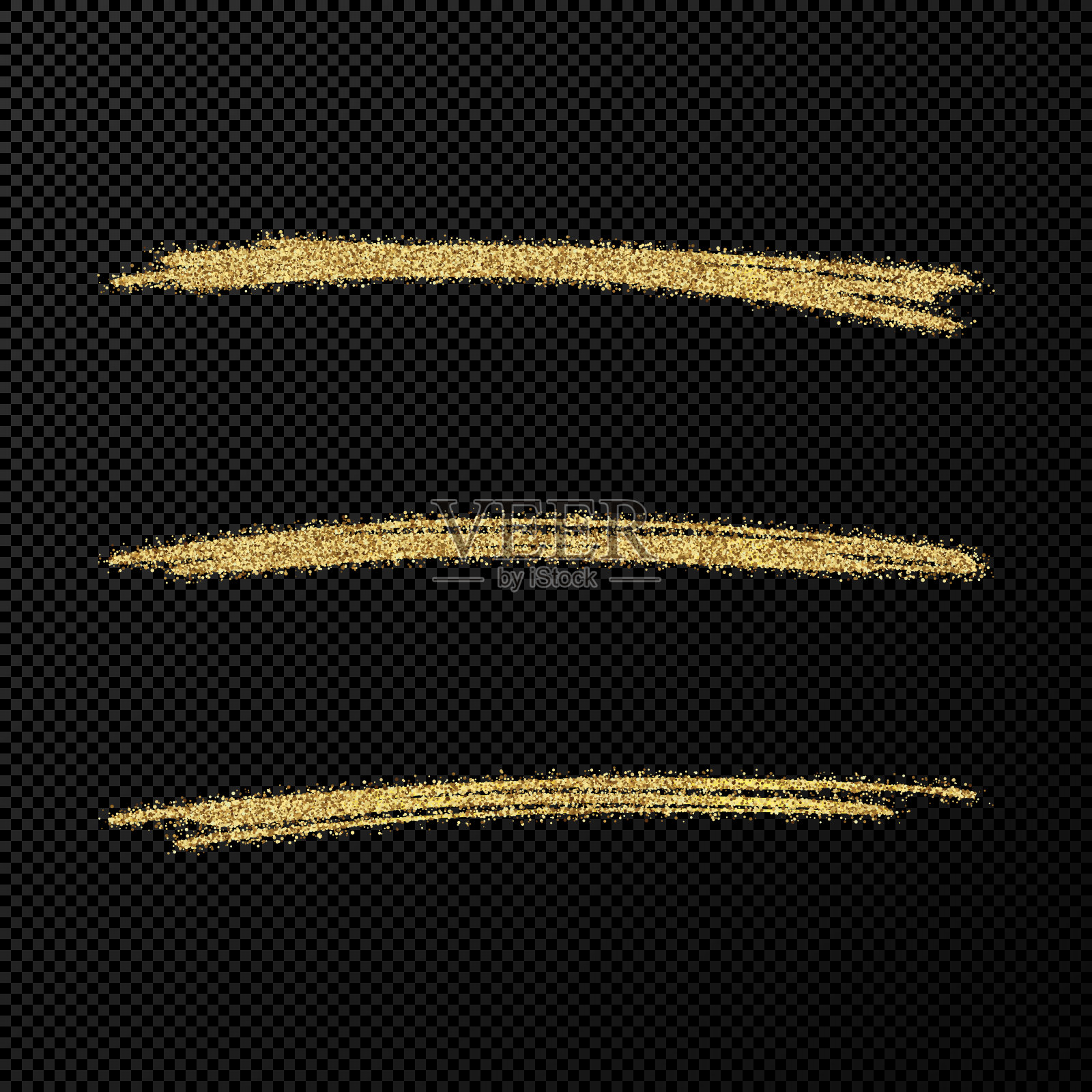 黑色背景下的金属特写镜头插画图片素材