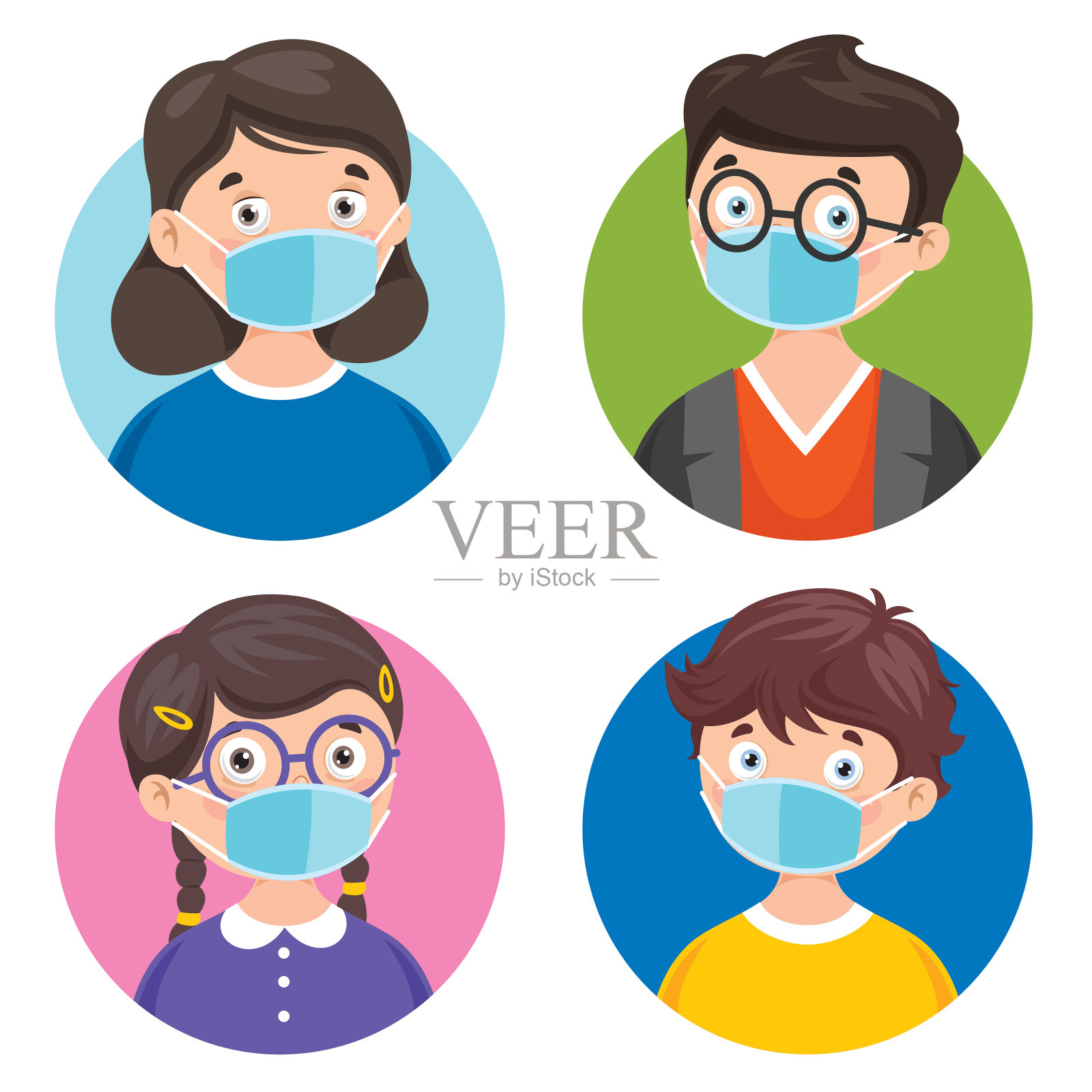 卫生保健和医学概念插画图片素材