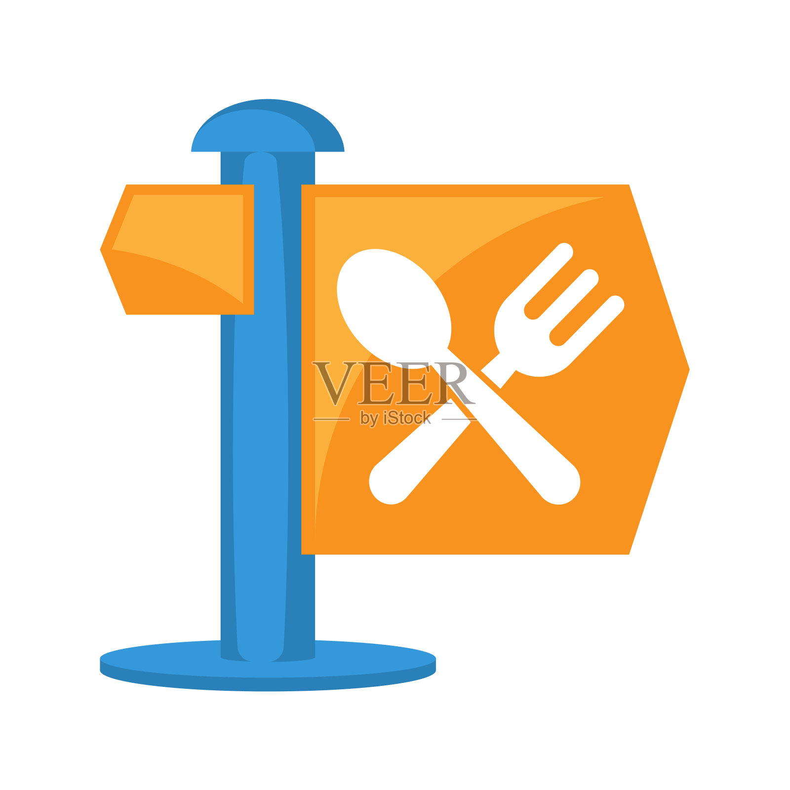 插图图标概念信息指南烹饪服务图标素材