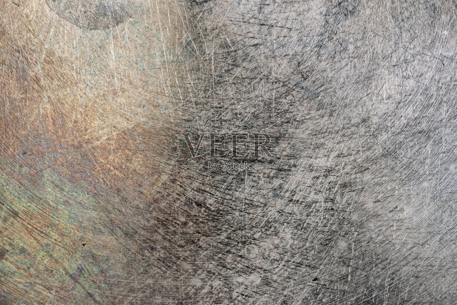 有划痕的金属纹理，老生锈的钢表面，垃圾背景设计照片摄影图片