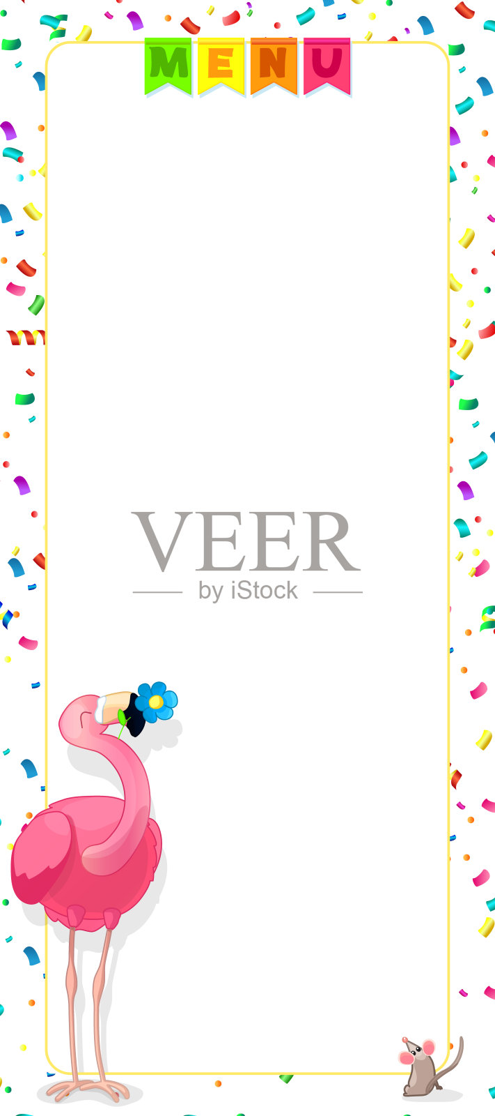 矢量菜单空白窗体剪贴画插画图片素材