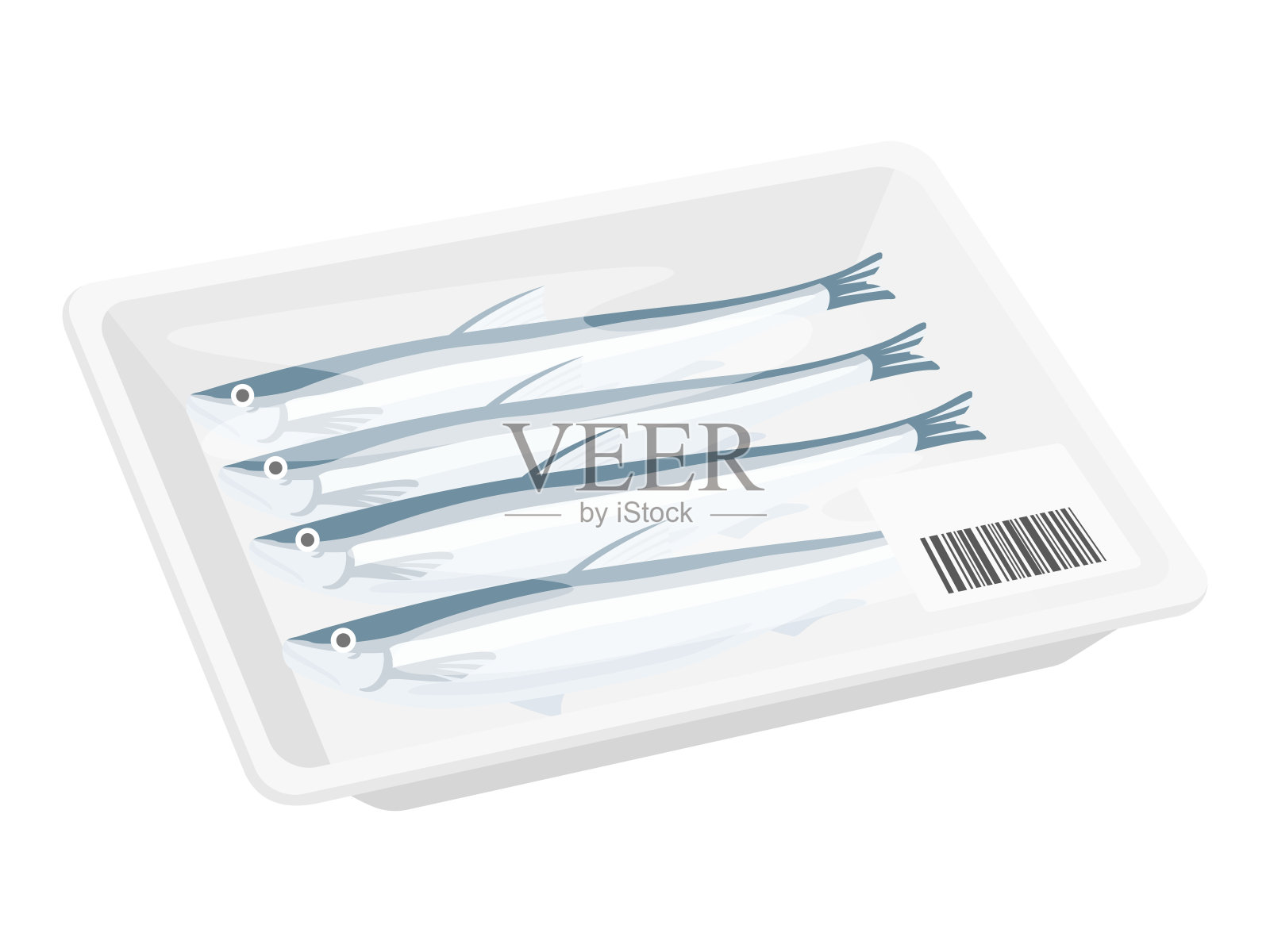 生水烟插画图片素材