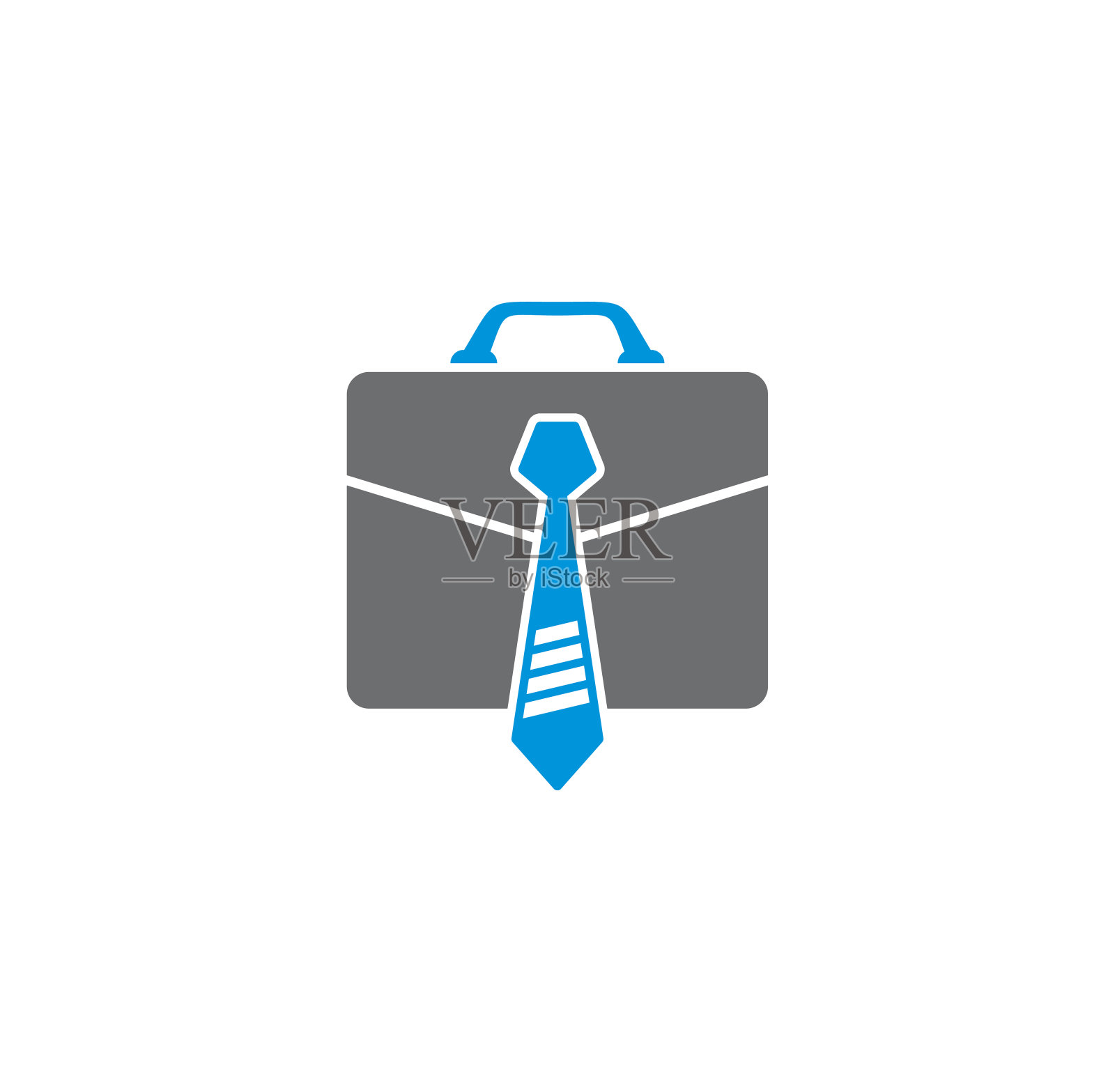 商业相关图标的背景为图形和网页设计。创意插图概念符号的web或移动应用程序。插画图片素材