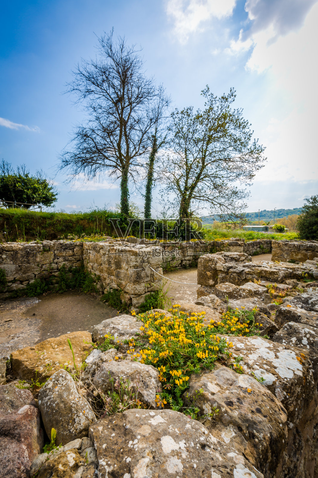 古罗马别墅casale 2照片摄影图片