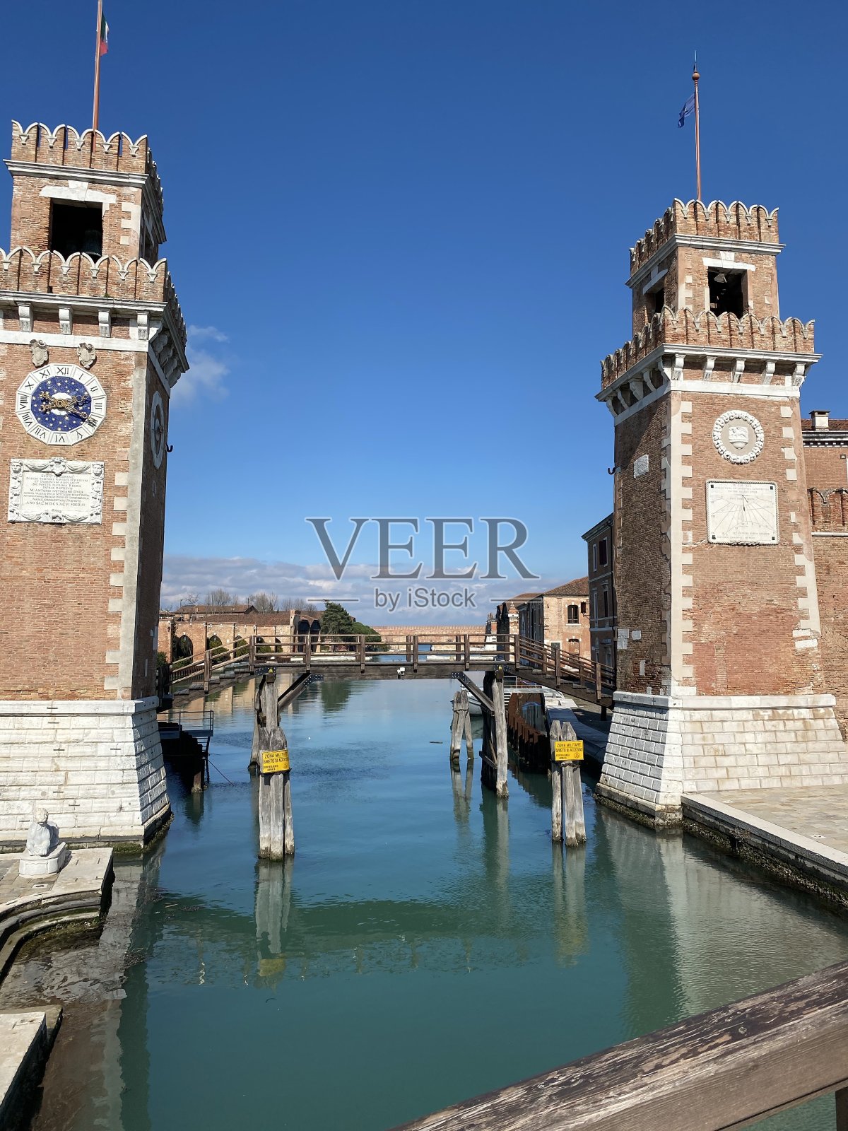 威尼斯在Covid-19照片摄影图片