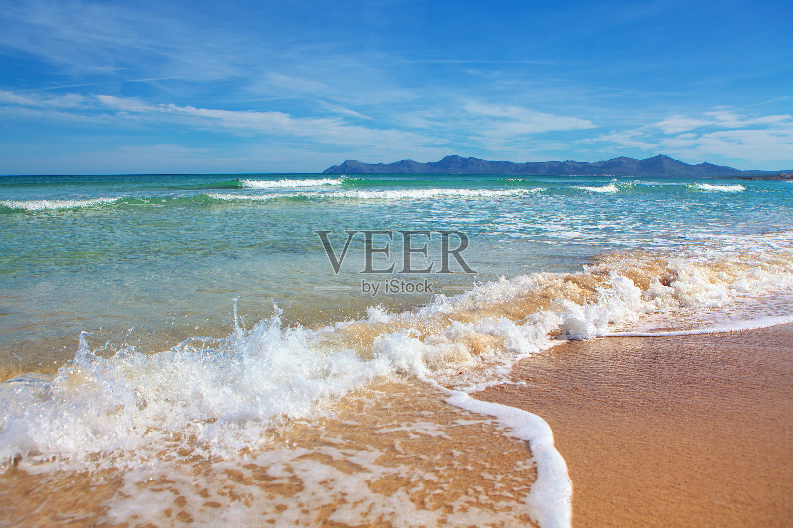 完美的海边照片摄影图片