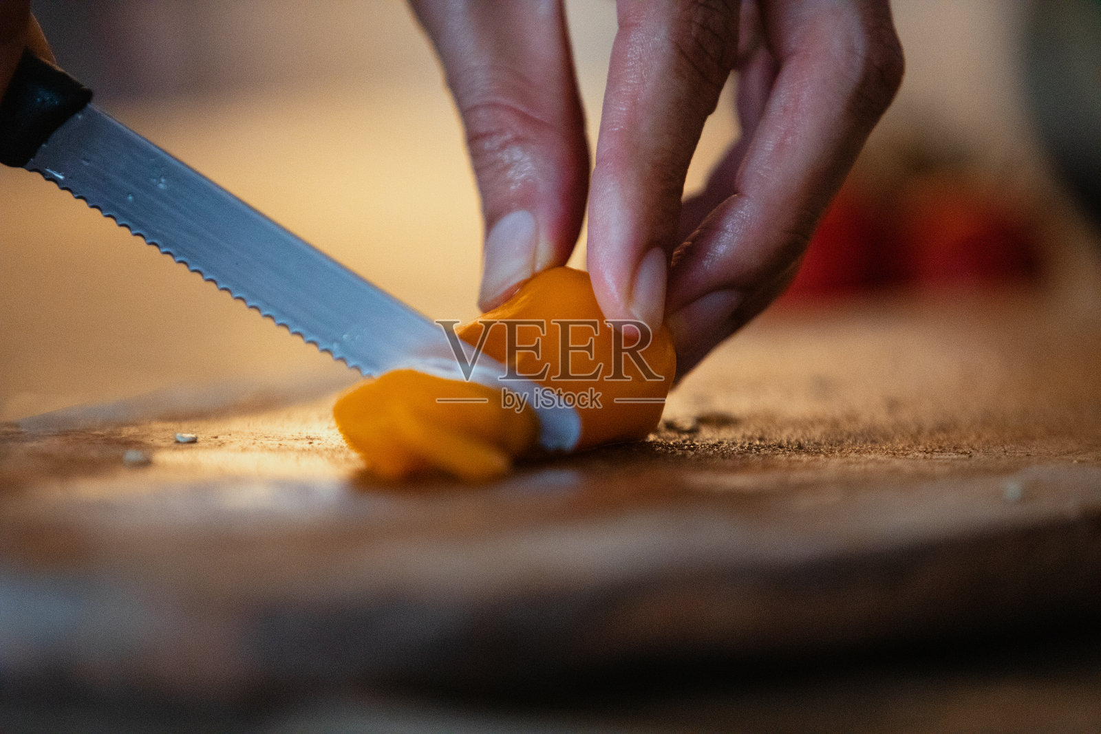 素食沙拉的制作照片摄影图片
