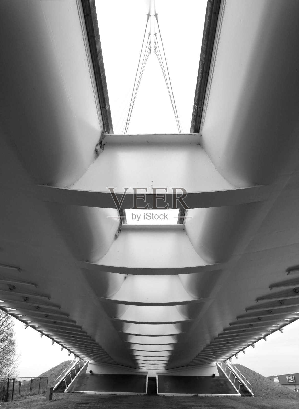 现代的桥。主要道路、荷兰照片摄影图片