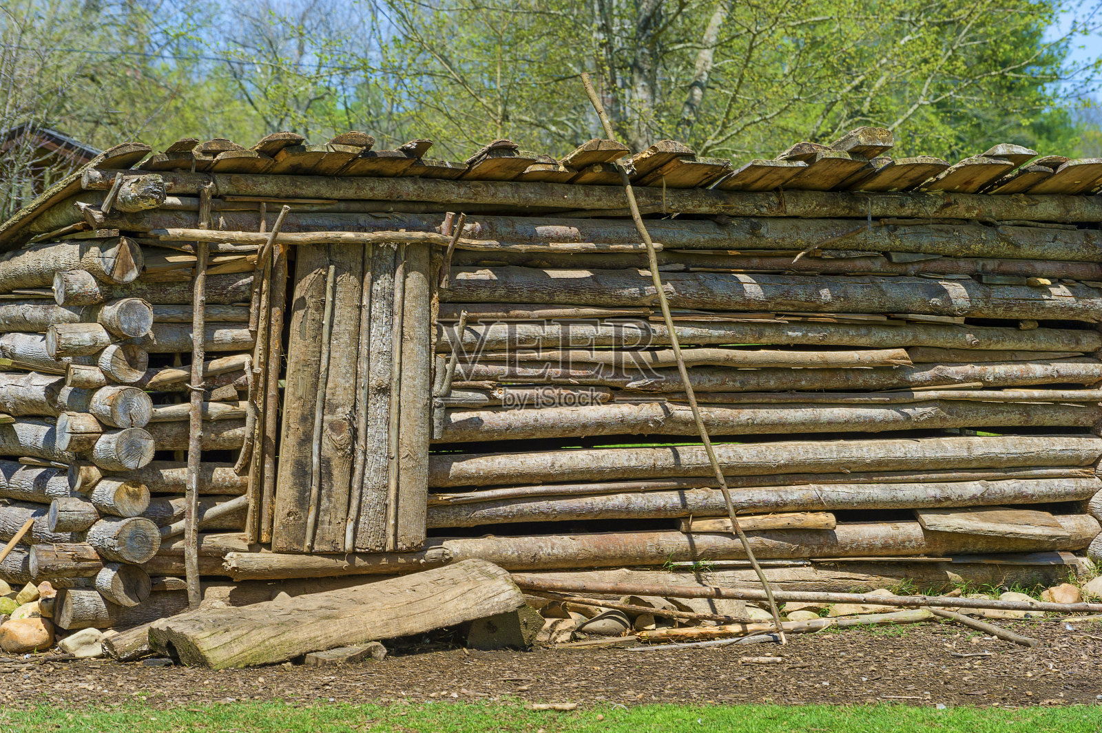 大卫·克罗克特出生地国家公园石灰岩，田纳西州照片摄影图片