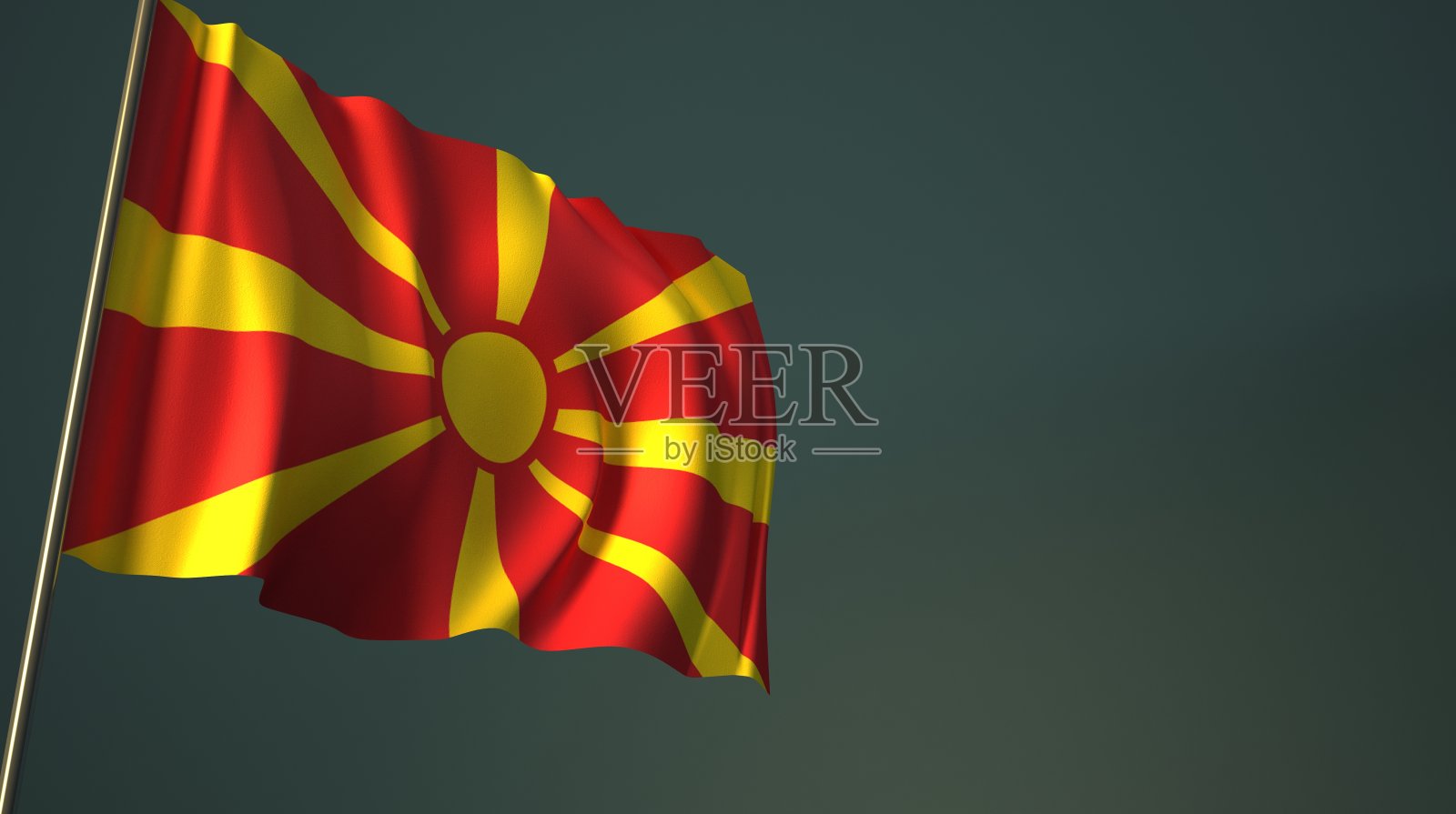 欧洲国旗。欧洲国家国旗的3d渲染，旗球与黑暗的背景照片摄影图片