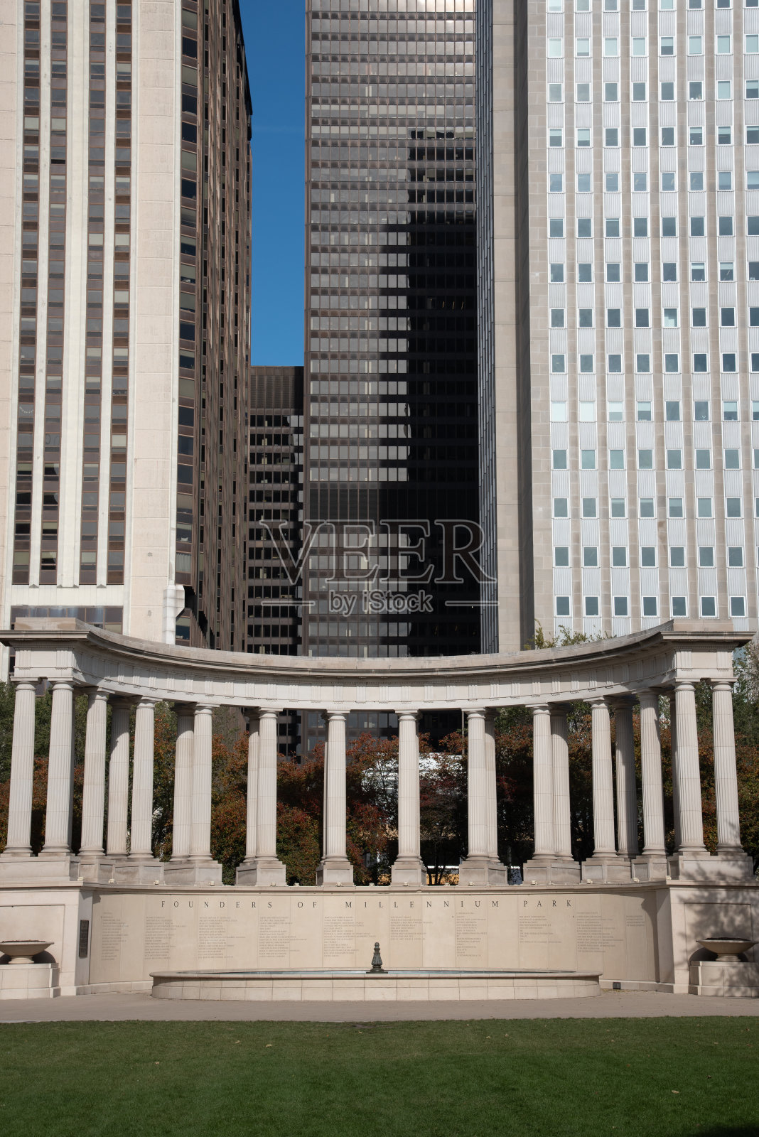 芝加哥箭牌广场照片摄影图片