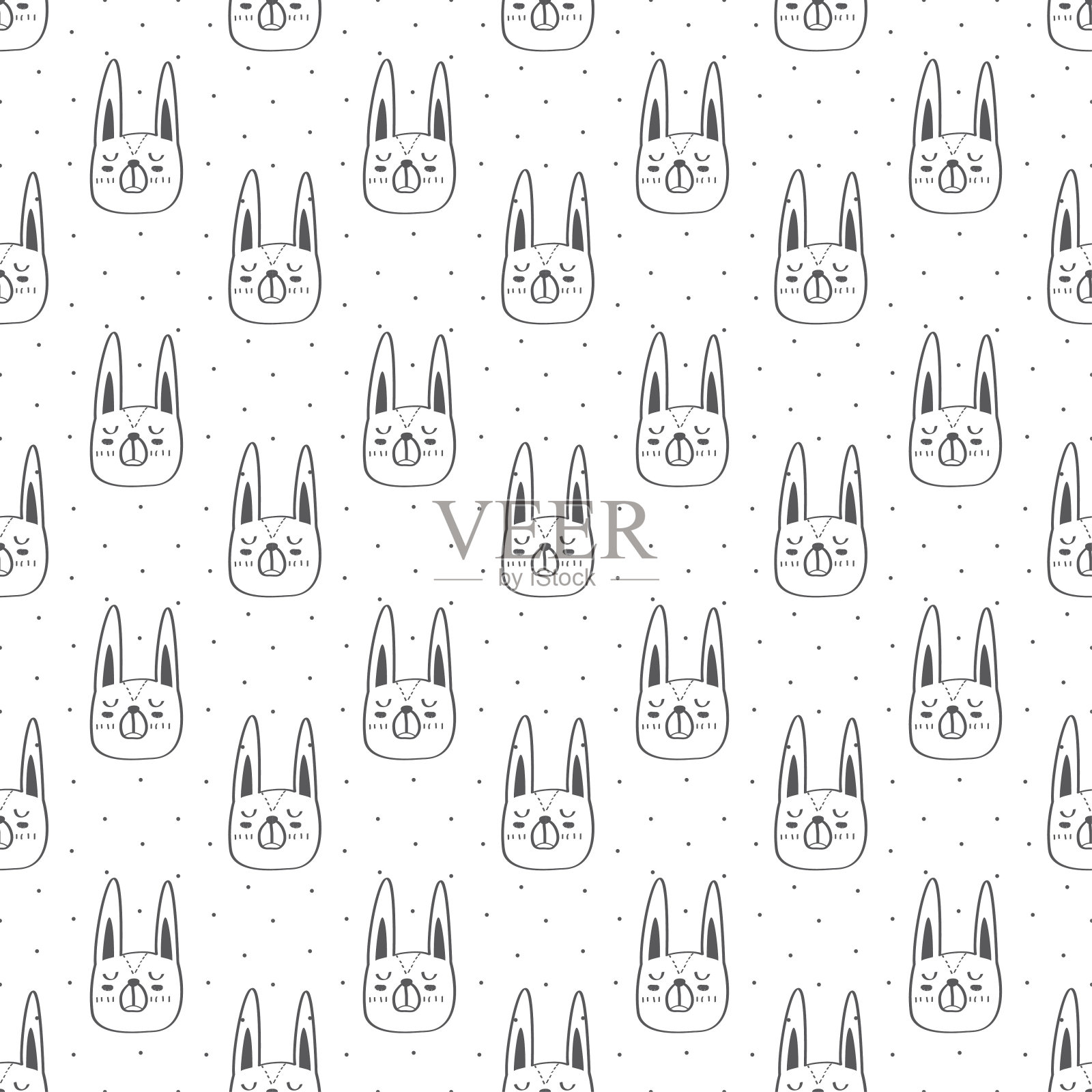 孩子宝宝图案与动物的概念在白色的背景设计元素图片