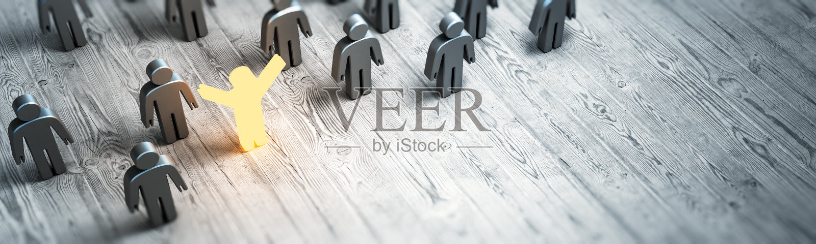 人们工作的概念。领导选择照片摄影图片