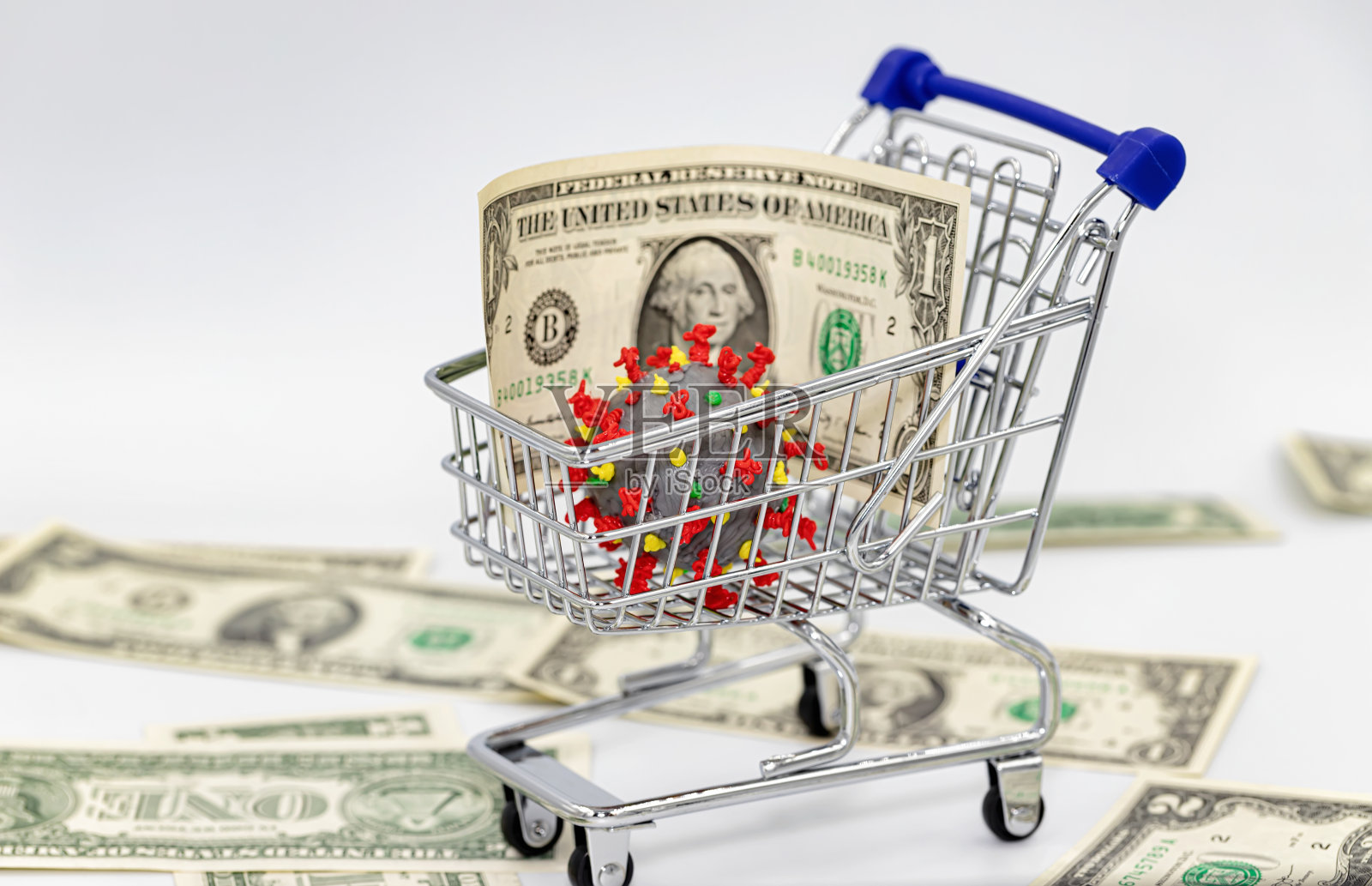 冠状病毒疫情期间消费者偏好和价格的变化照片摄影图片