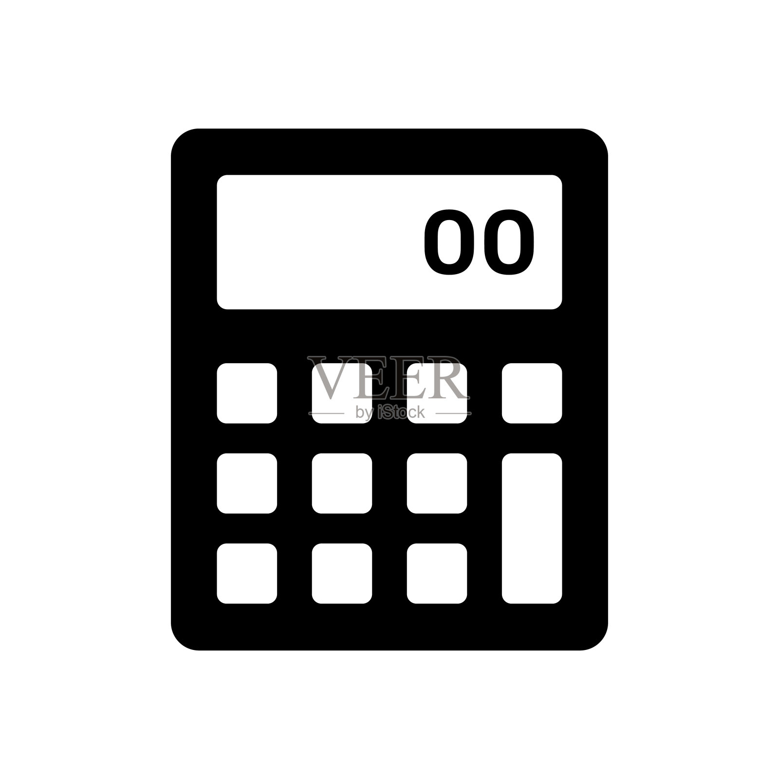 计算器矢量图标插画图片素材