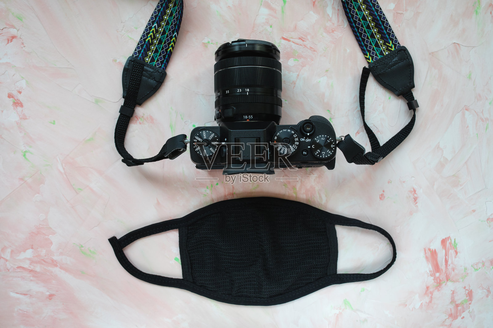 自由摄影师检疫概念照片摄影图片