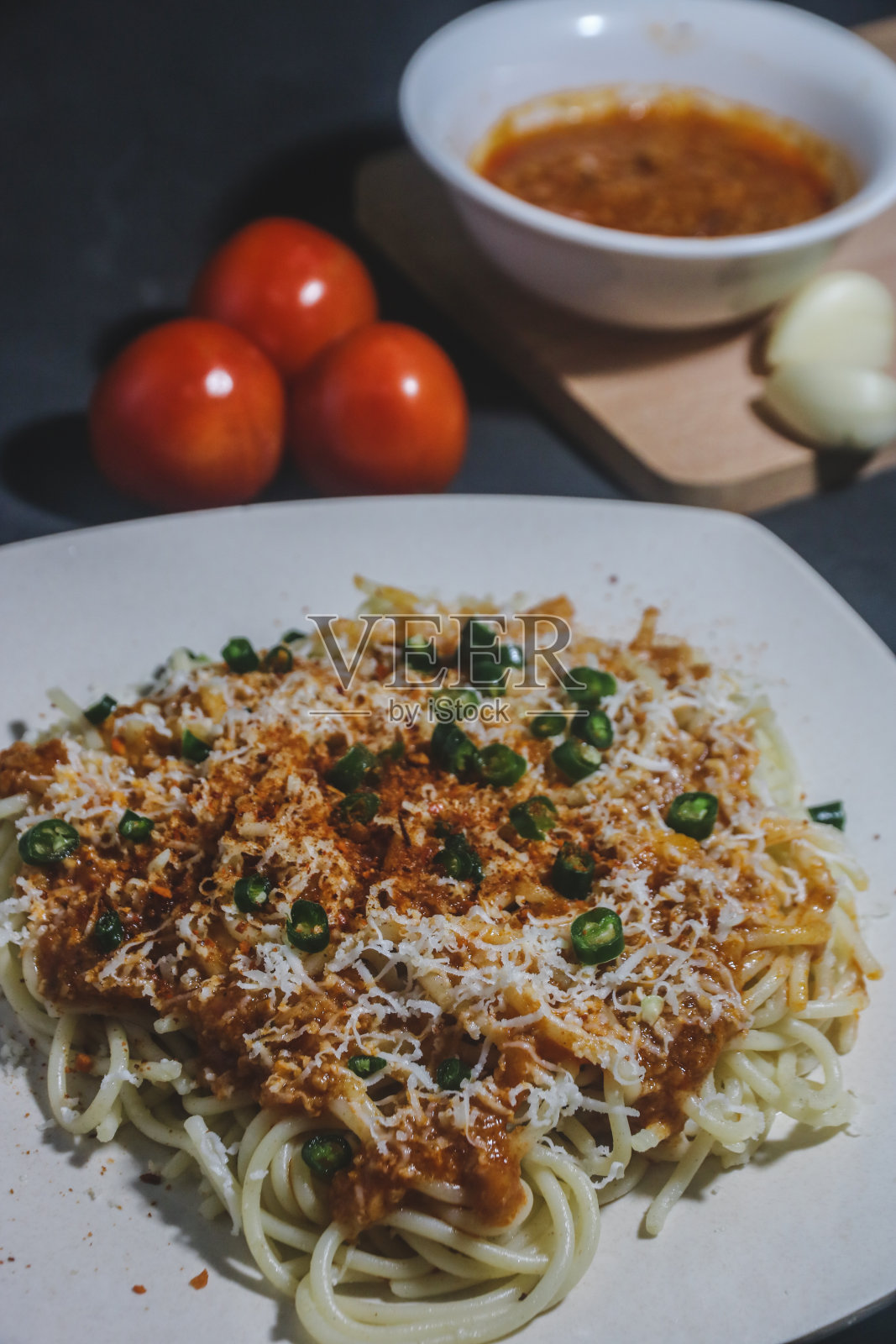 意大利的食物照片摄影图片