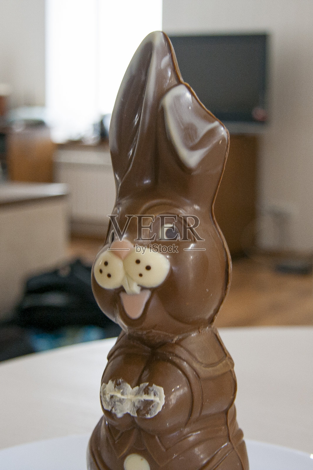 设计师巧克力兔子照片摄影图片
