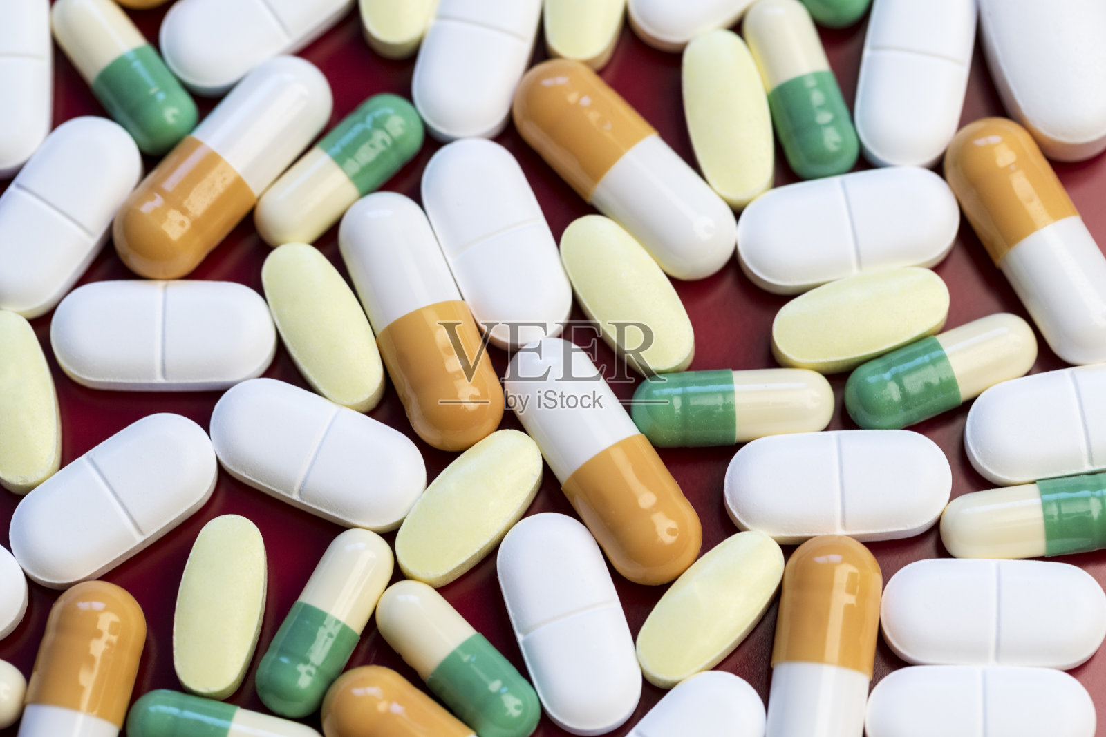 多余的处方药照片摄影图片