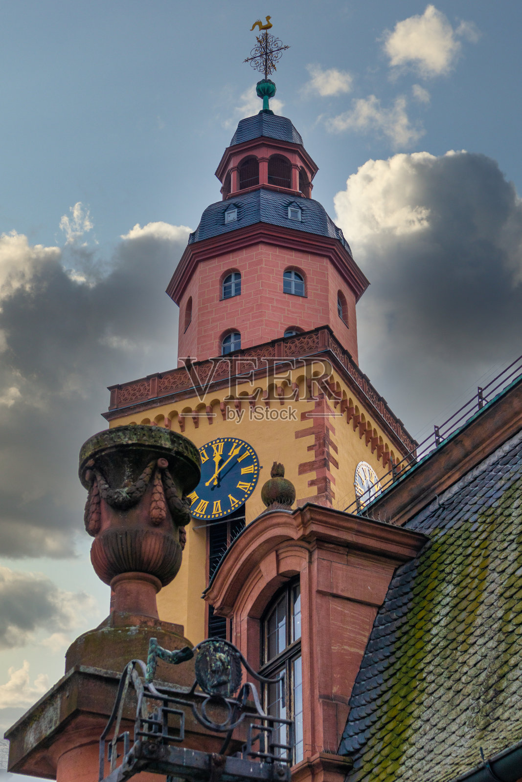 法兰克福卡塔里宁教堂照片摄影图片